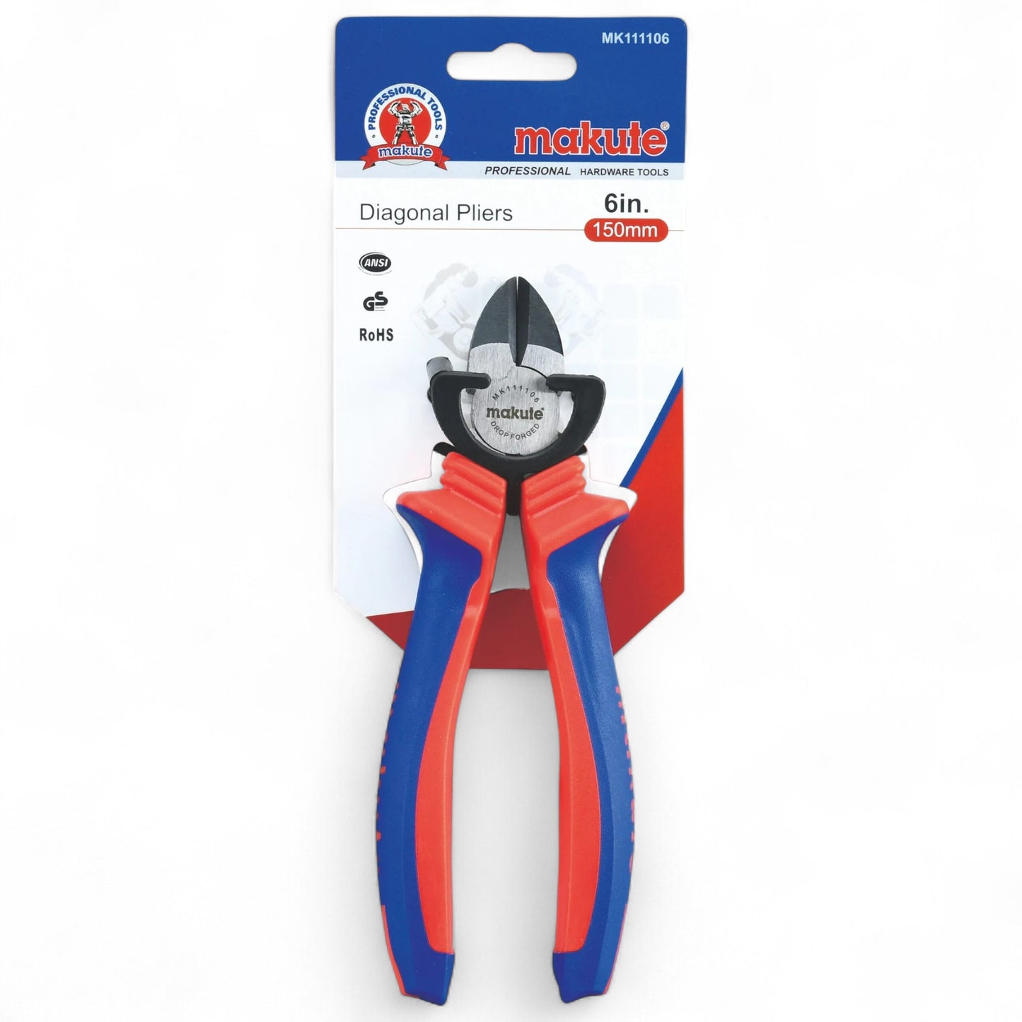 Makute Side Cutter - Durable and ergonomic diagonal pliers for precise cutting, ideal for construction and DIY projects.