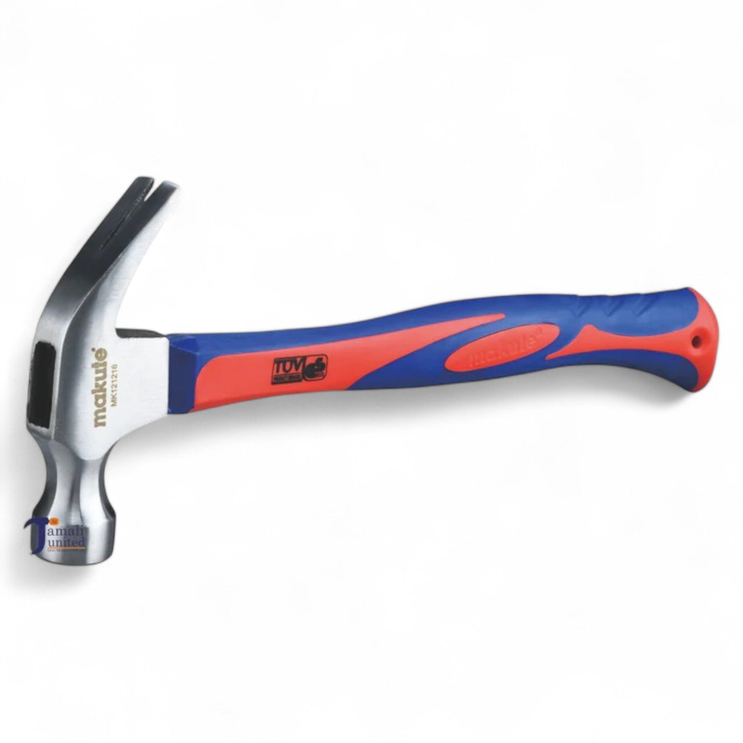 Hammer Claw Makute Fiber Handle featuring a sleek, ergonomic design with a lightweight fiberglass handle, ideal for professional and DIY use.