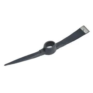 Pick Axe Big Head shown from a side angle, featuring a robust design with a large head, ideal for heavy-duty construction and landscaping projects.