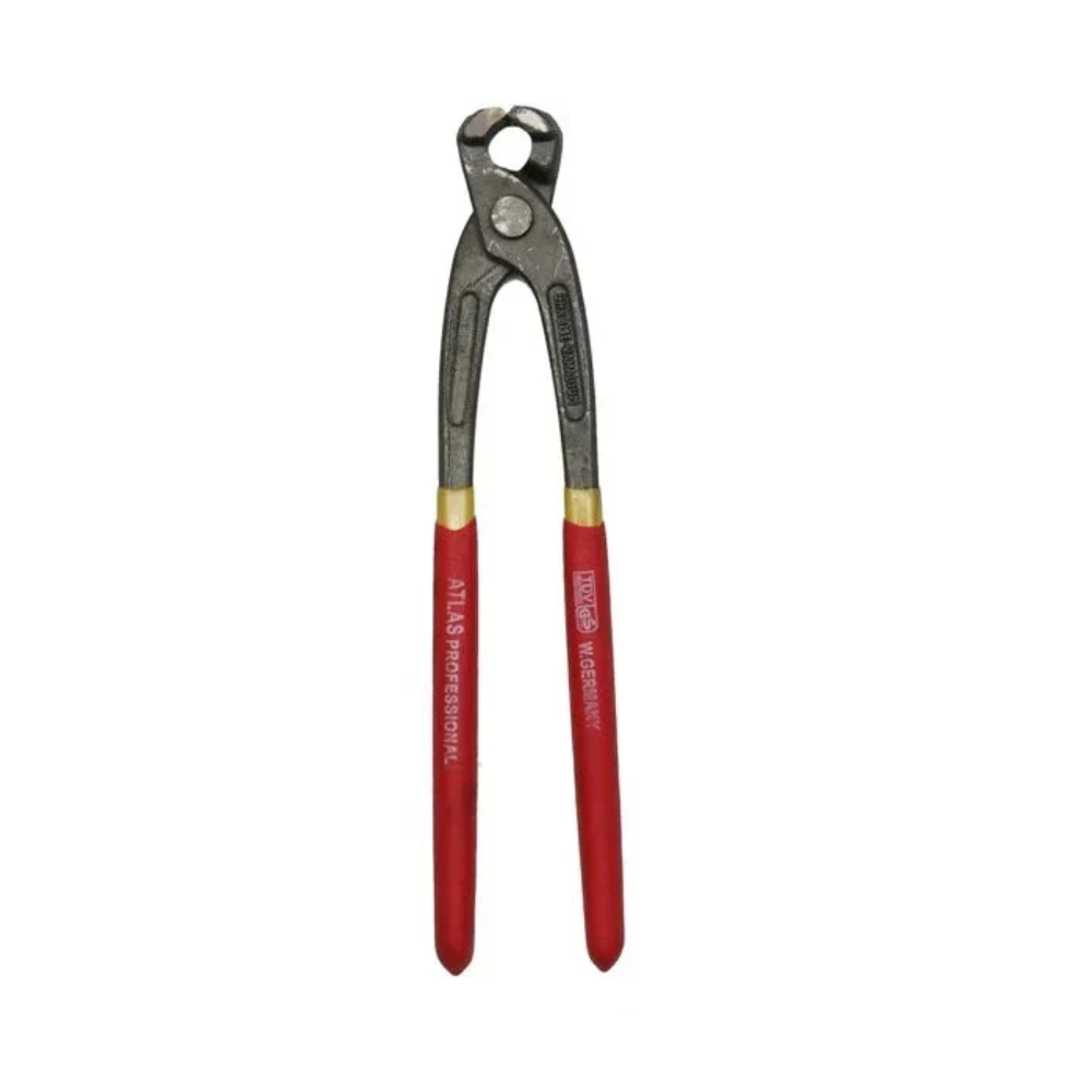 Carpenter Pincer 9" featuring durable construction and ergonomic red handles for optimal grip and precision in carpentry tasks.