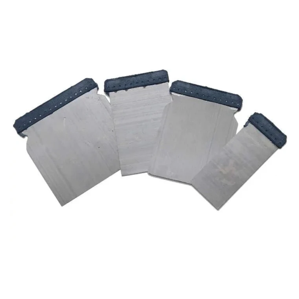 Scrapper 4pcs Set by Cymate featuring four uniquely sized scrapers designed for various scraping tasks, crafted from durable materials for precision and reliability in DIY projects.