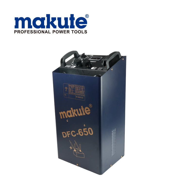 Makute Big Dfc-450 Battery Charger, featuring a robust design and controls for efficient battery charging, perfect for automotive and power tool applications.
