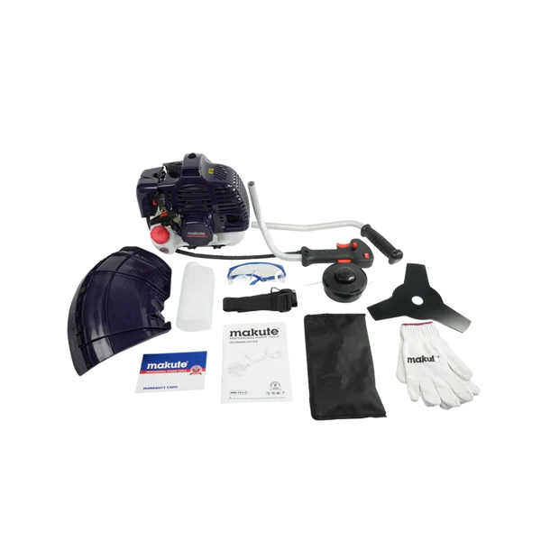 Makute QBC121-2 Brush Cutter – Heavy Duty Petrol Brush Cutter for Grass & Weed Cutting