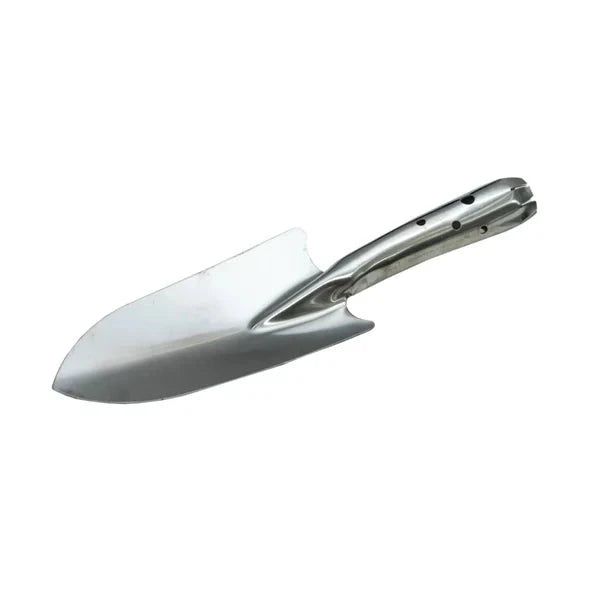 Garden Shovel Mini Stainless Steel - compact stainless steel shovel designed for gardening tasks, featuring a sturdy handle and sharp blade for precise digging and planting.
