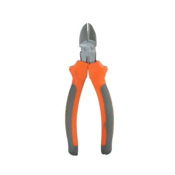 Side Cutter 8" Cocaco Orange/Gray Handle featuring sharp blades and ergonomic design for comfortable use in various cutting tasks.