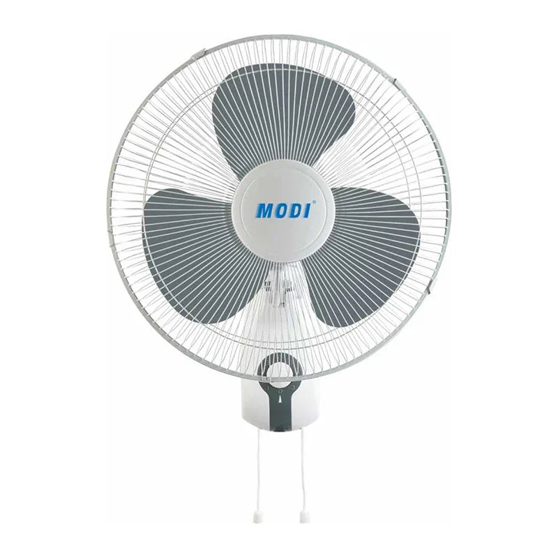 Close-up view of a 16-inch Wall Fan showcasing its stylish design and powerful blades, a great addition for effective cooling.
