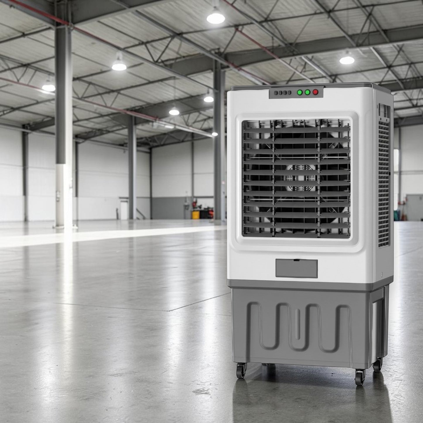 Industrial Air Cooler 60L — 250W Powerful Cooling for Large Spaces (1 Year Warranty)