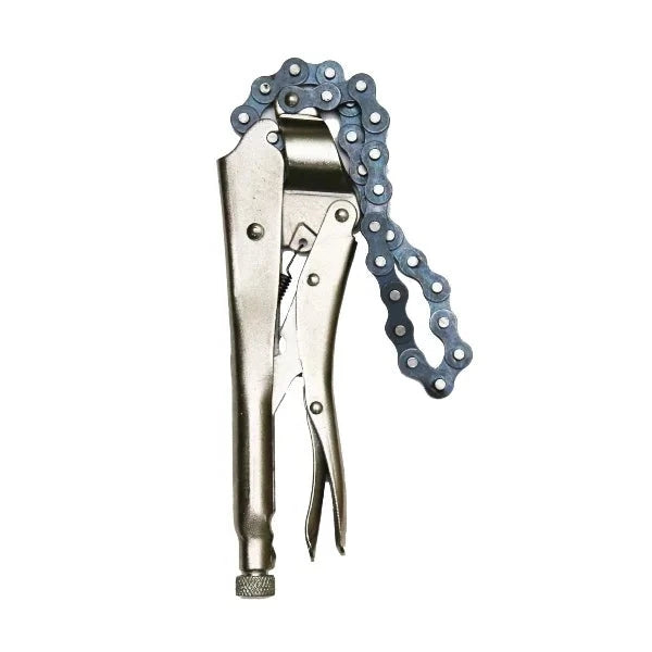 Grip Plier Chain 10" featuring a sturdy design with a 10" chain for secure gripping, ideal for various tasks.