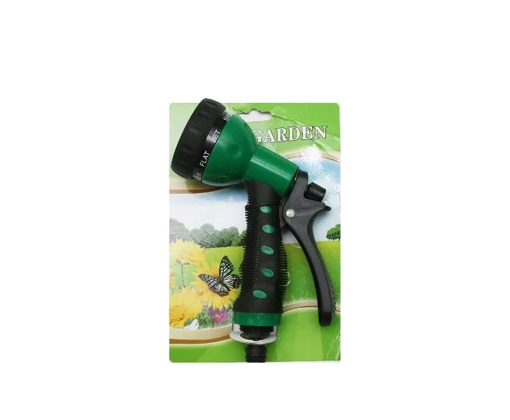 Garden Sprayer 4 Way 6023 Green Round featuring a vibrant green design and ergonomic grip, ideal for efficient watering and versatile gardening tasks.