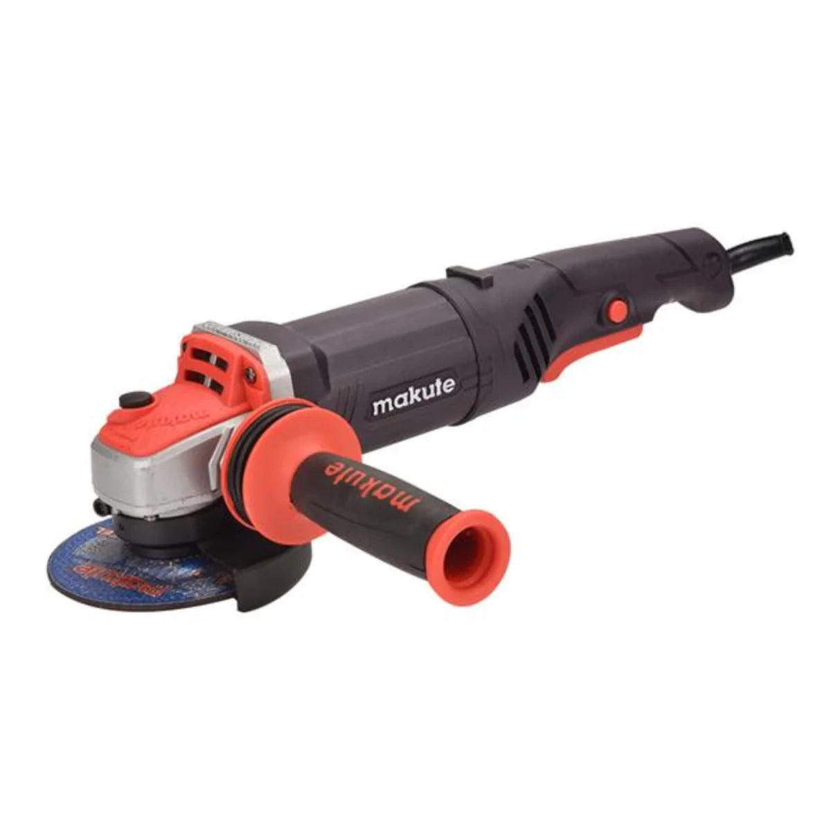 4.5 inch Long Handle Grinder AG126-L by Makute, showcasing precision engineering and ergonomic design for enhanced control during grinding tasks.
