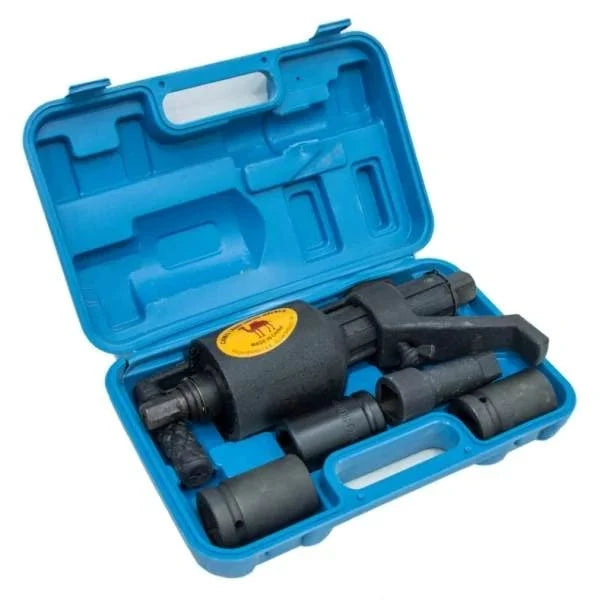Speed Spanner with 3 Socket Options in a compact blue case, showcasing the versatile tool designed for automotive repairs and DIY projects, featuring easy socket changes and durable construction.