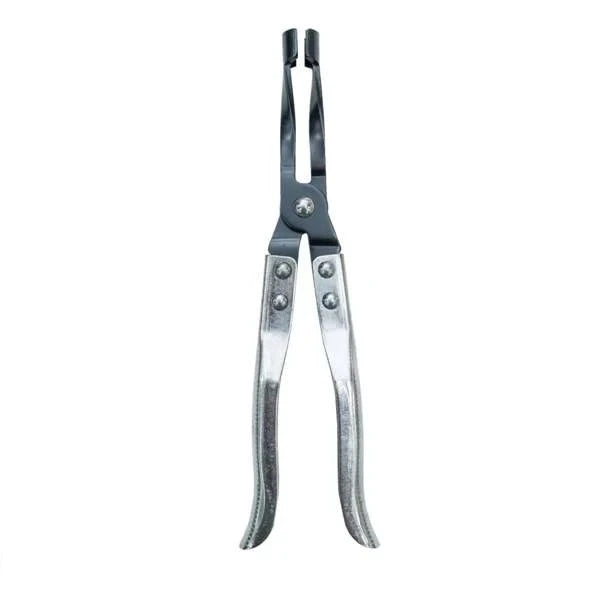 Oil Filter Plier Long Nose - a specialized tool designed for gripping and removing oil filters with ease, featuring a long-nose design for accessing tight spaces and an ergonomic grip for comfort.