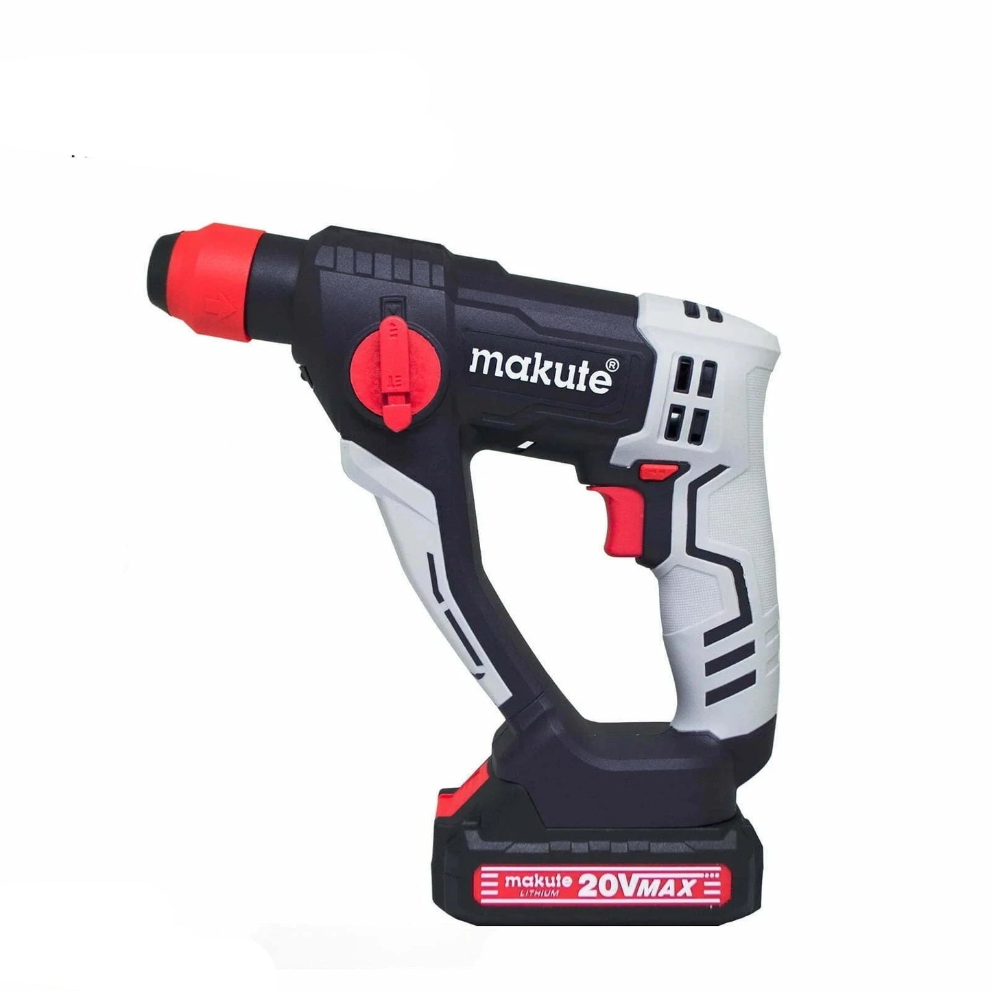 Cordless Hammer Drill CHD002 Makute showcasing ergonomic design and powerful functionality for heavy-duty performance.