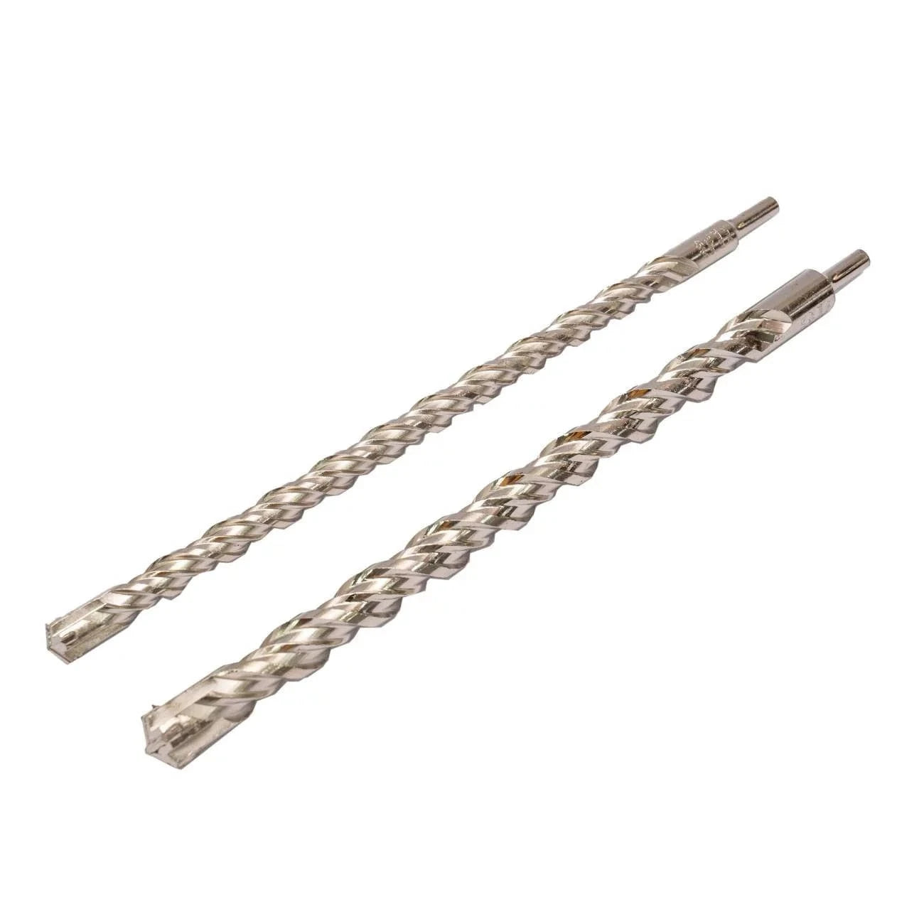 SDS Drill Bit Poly Bag featuring high-quality SDS drill bits with twisted designs, showcasing durable construction for effective tool organization and transport.
