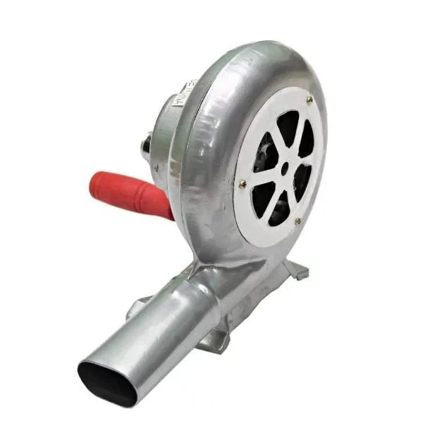 Hand Operator Blower Metal designed for efficient heat distribution during BBQ cooking, featuring an ergonomic design and durable metal construction.