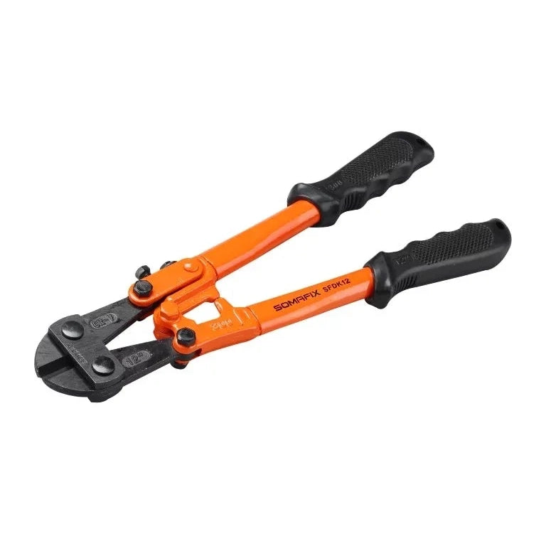 Bolt Cutter Industrial Somafix with ergonomic handles and precision cutting blades, designed for heavy-duty cutting tasks in industrial environments.