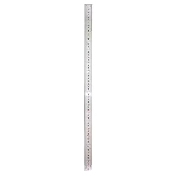 Ruler Steel - a high-quality measuring tool made from durable steel, featuring clear and precise markings for accurate measurements, ideal for architects, engineers, and artisans.