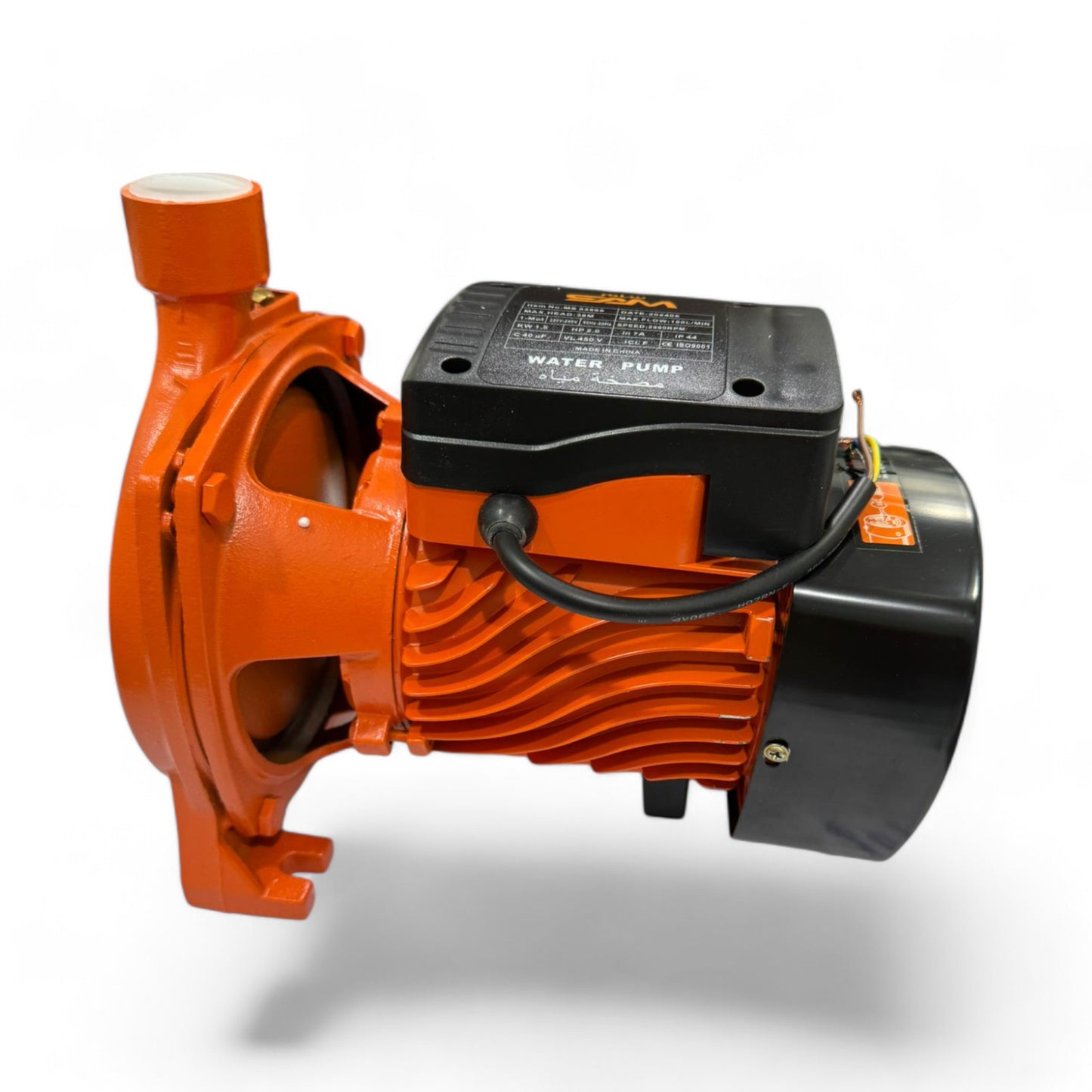 Water Pump 1HP 100% Copper MS53564 SAM - High-performance water pump with a durable copper motor design, ideal for efficient water transfer and irrigation.