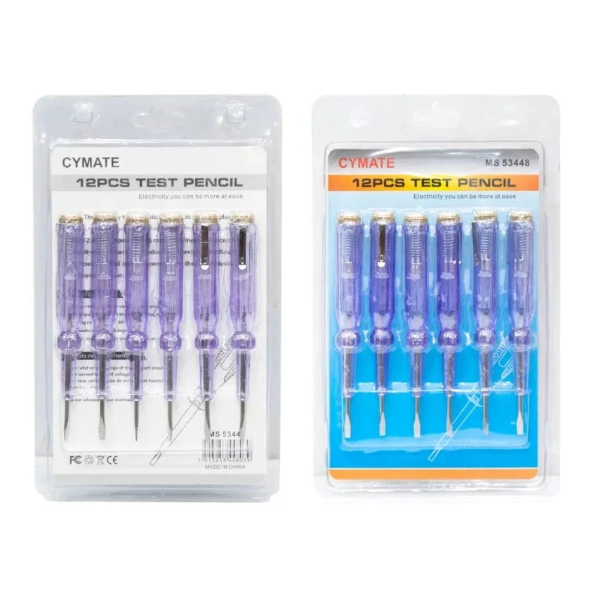 Tester 12pcs Small MS53448 Cymate tester pencil set displayed in packaging, ideal for precision and accuracy in various industries.