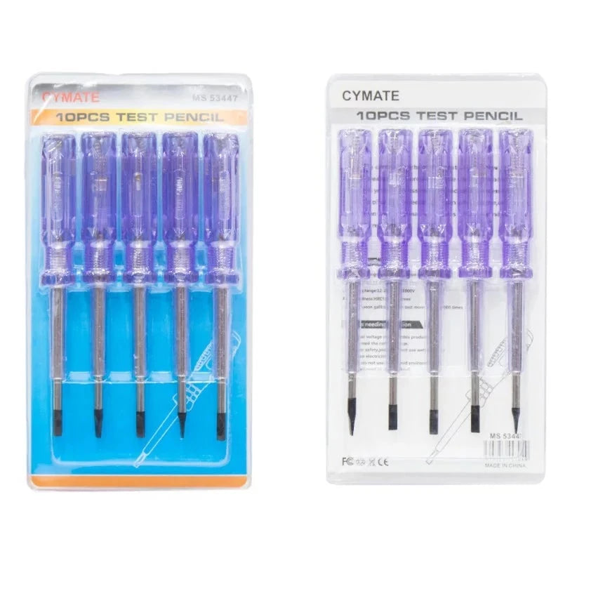 Cymate Tester 10pcs Set Big MS53447, featuring a pack of ten precision test pencils designed for professional testing and measurement requirements.