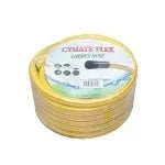 Hose Garden Yellow/Red Cymate - Durable and flexible gardening hose designed for all gardening needs, showcasing Cymateflex technology for resistance to kinking and extreme temperatures.