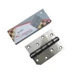 Hinges 4" X 3" AB Impala, showcasing a high-quality heavy-duty hinge suitable for doors and cabinets, featuring an elegant design with an Antique Brass finish and enhanced durability for residential and commercial applications.