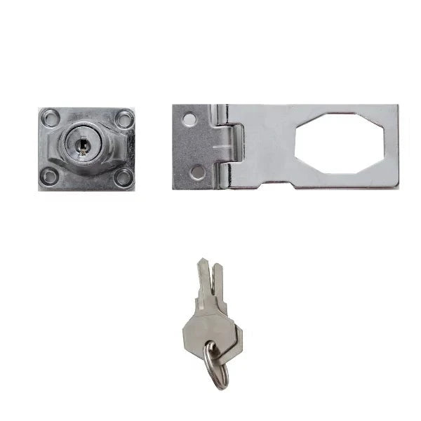Self Lock Safeway security lock mechanism and key, providing advanced protection for your belongings.
