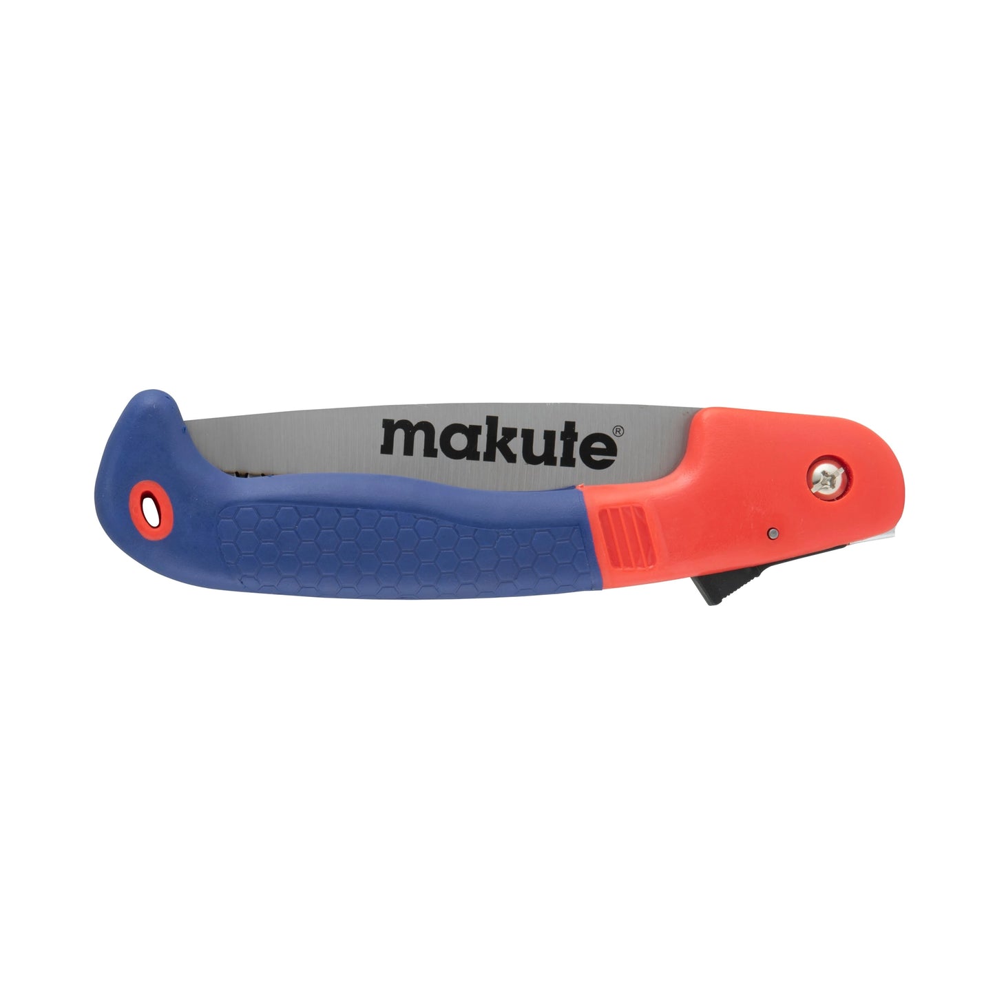 Makute Pruning Saw Folding 180mm MKFS10180 featuring a compact design and ergonomic handle for effective gardening and landscaping tasks.