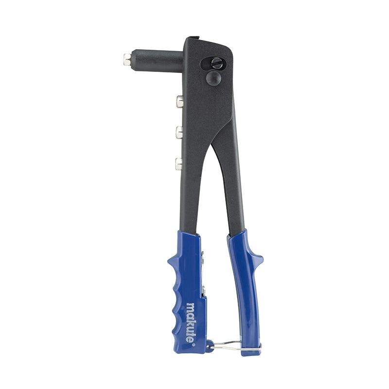 Hand Riveter 10.5″ MKRG10105 Makute displayed in a professional setting, showcasing its durable design and ergonomic handle for efficient riveting.