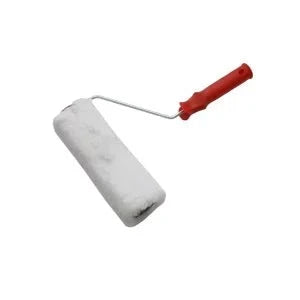 Paint Roller Carvis featuring a white roller and a red handle, designed for smooth and even paint application on various surfaces.