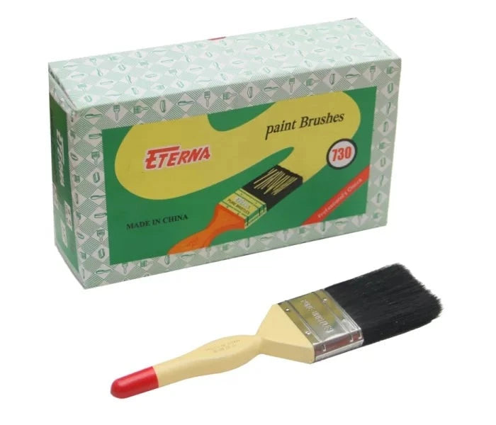 High-quality Paint Brush H/D displayed with packaging, designed for professional painting projects and all types of paints. Perfect for achieving smooth strokes and flawless finishes.