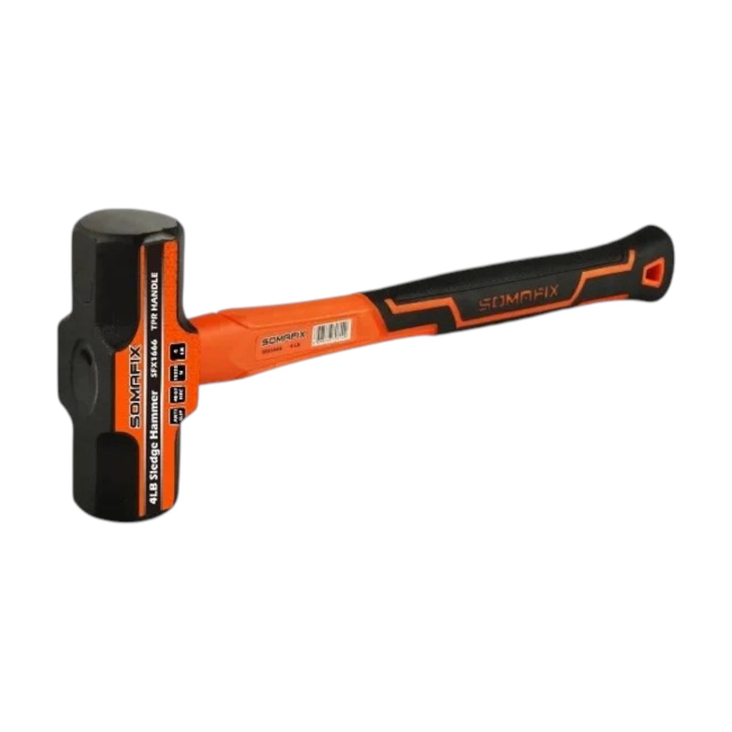 Hammer Sledge Fiber Handle 4Soma Fix featuring a robust design and ergonomic fiber handle for comfortable use in construction and DIY projects.