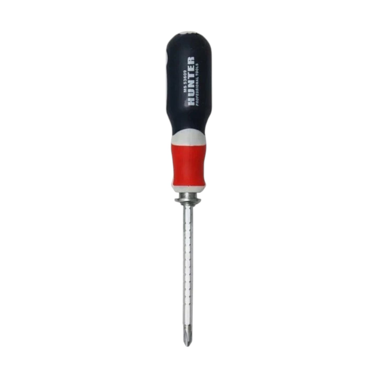 Screw Driver Round Handle MS53609 Hunter featuring an ergonomic design, ideal for precision screw driving tasks with a durable construction for long-lasting use.