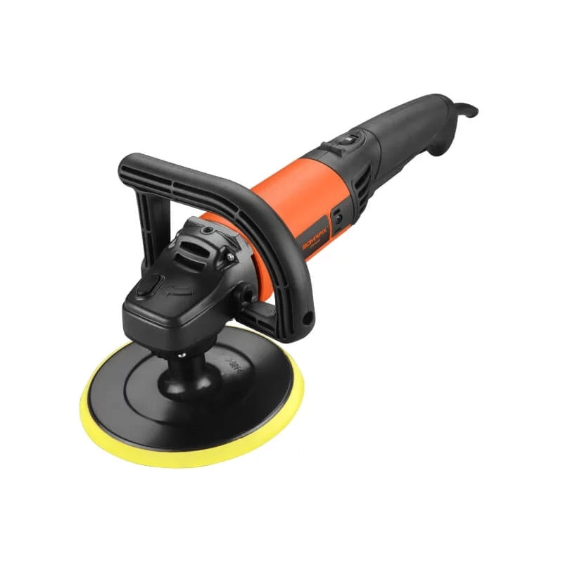Somafix 7" Car Polisher SFX8014 - 1400W high-performance tool with ergonomic design, ideal for professional detailing, featuring a powerful motor for efficient polishing and buffing.