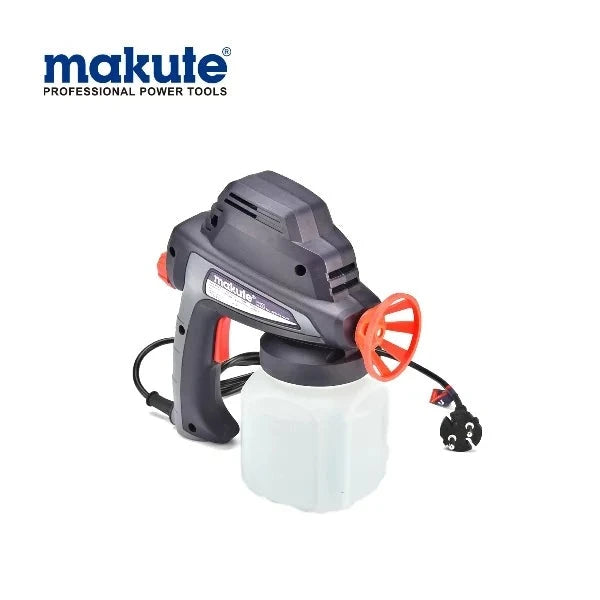 Electric Spray Gun SG002 by Makute, featuring a 80W power and 0.8mm nozzle, designed for precise painting applications.