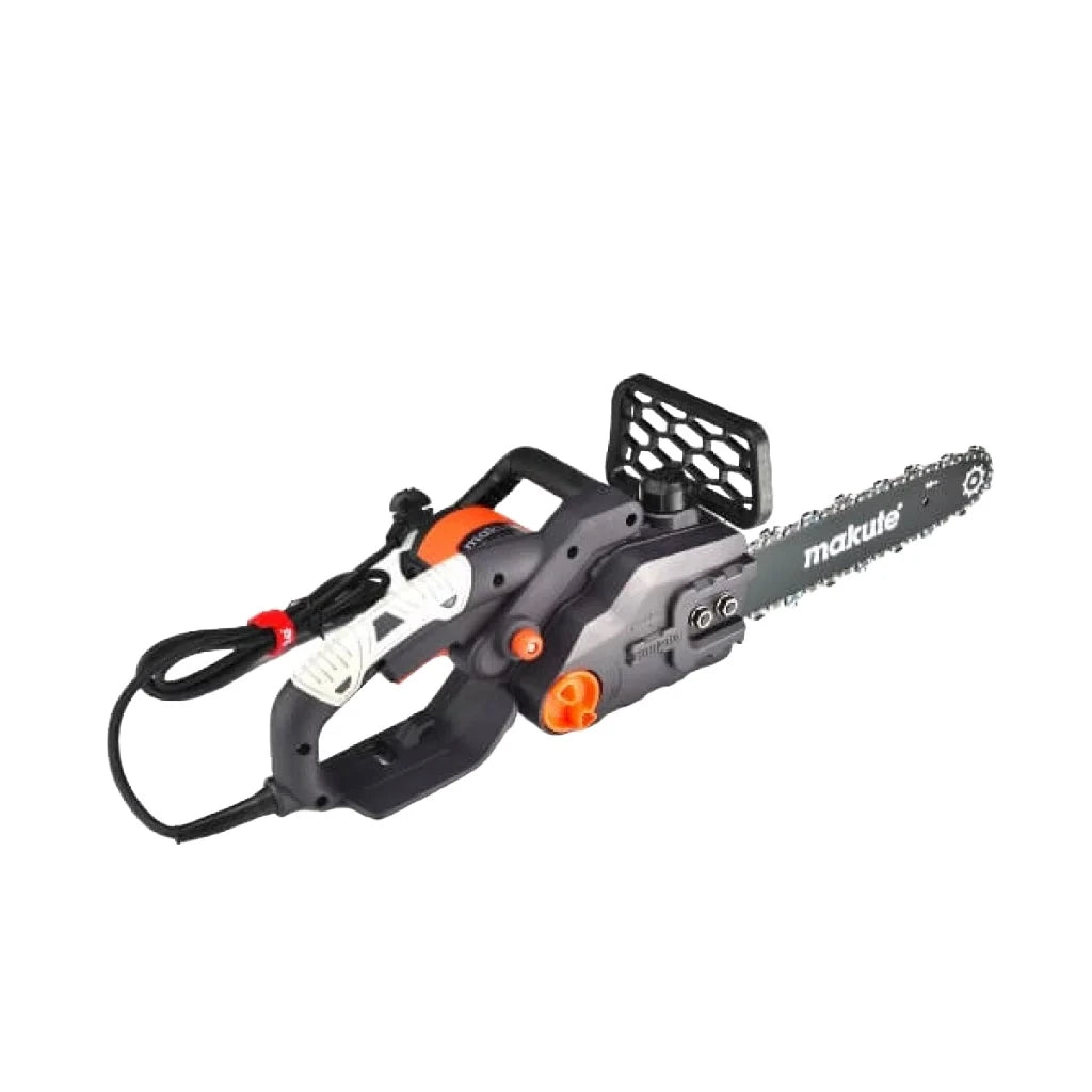 Makute Chain Saw Electric EC003 12" 1480W featuring a powerful 1480W motor, forward/reverse operation, and a variable speed control for versatile cutting applications.
