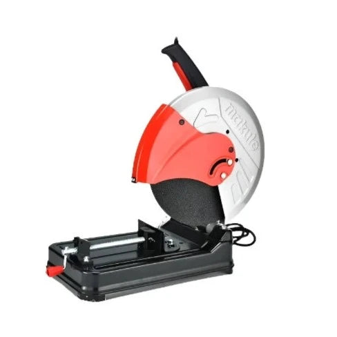 Cut off Machine 14" 2000W CM005 Makute, featuring a sturdy design with a powerful motor, ideal for cutting tough materials efficiently. The machine showcases its 14" cutting capacity and robust construction.