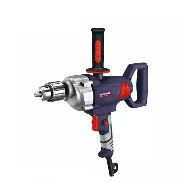 Makute Drill ED016, a powerful 1600W electric drill featuring a 13-16mm chuck, designed for versatility in woodworking, plumbing, and construction.