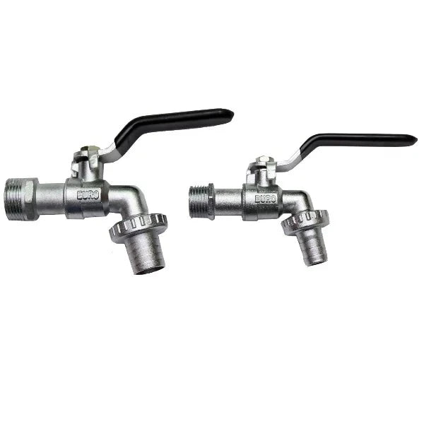 Bibcock Cymate NUL - High-quality outdoor plumbing valve with ergonomic design and leak-resistant features, ideal for gardens and various applications.