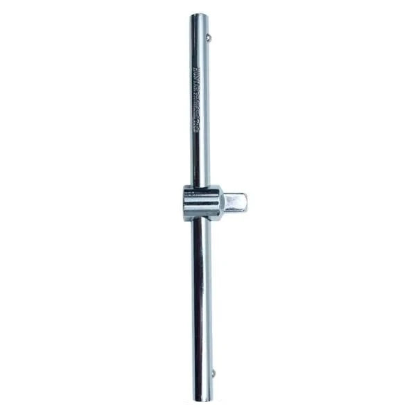 Socket Boss 1/2"Dr "T" Bar Huntar - a durable and efficient tool for mechanics featuring a polished metal finish, designed for secure socket management.