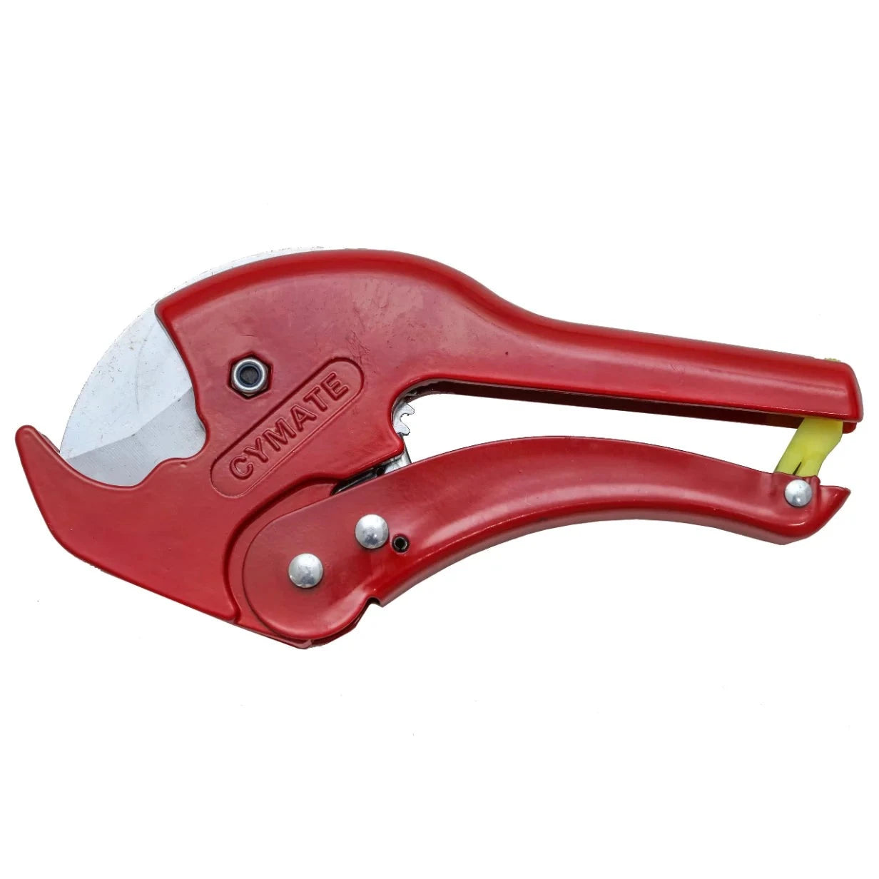 Pipe Cutter Red Big China Cymate Ms53853 showcasing its ergonomic design and precision cutting blade, ideal for professional and DIY plumbing tasks.