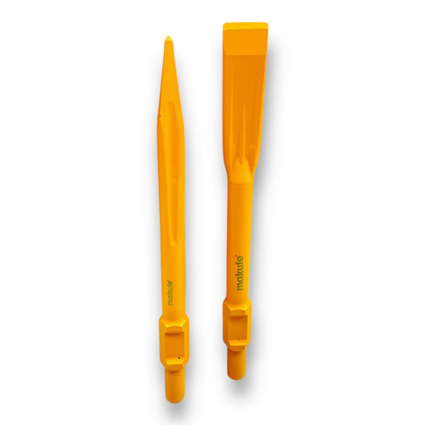 SDS Makute Chisel set for Hilti DH65 and DH85 demolition hammers, featuring two high-performance chisels designed for efficient demolition and precise cutting tasks. Durable construction ensures long-term use.