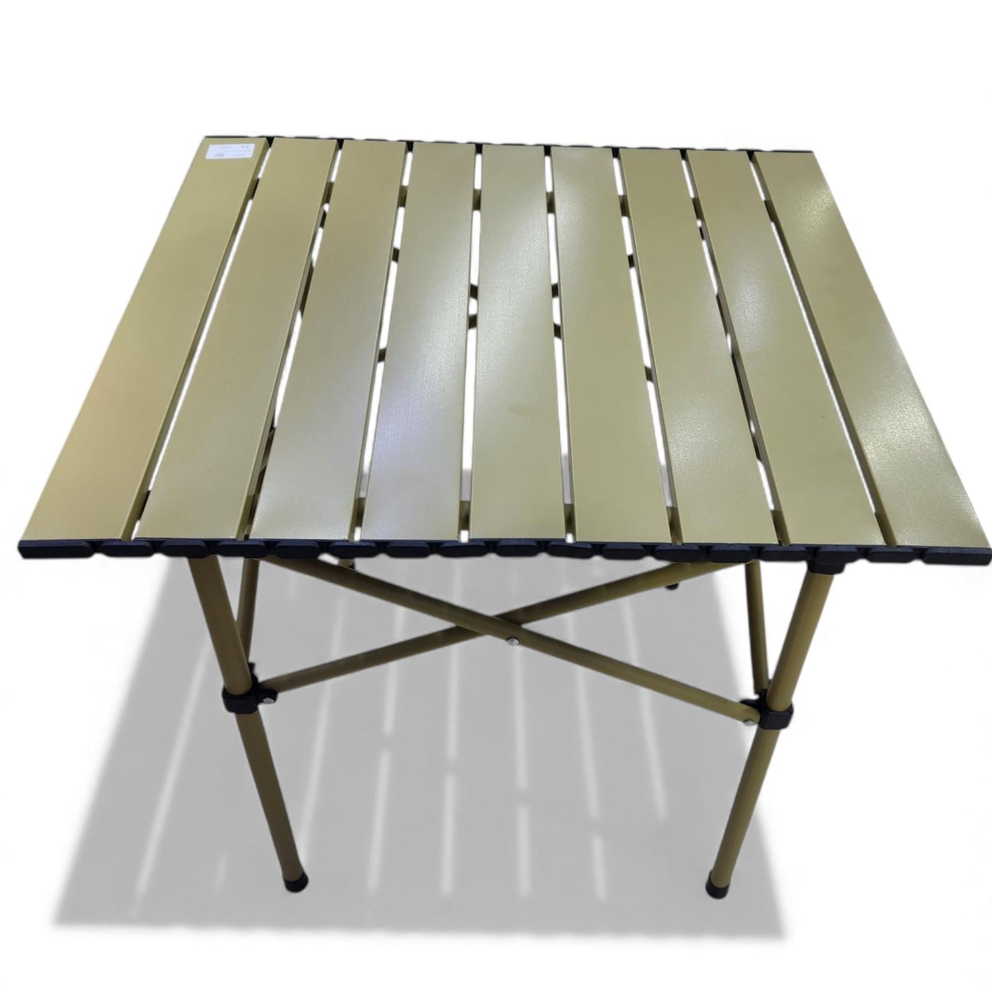 Foldable Camping Table – Small (Beige) 55cm