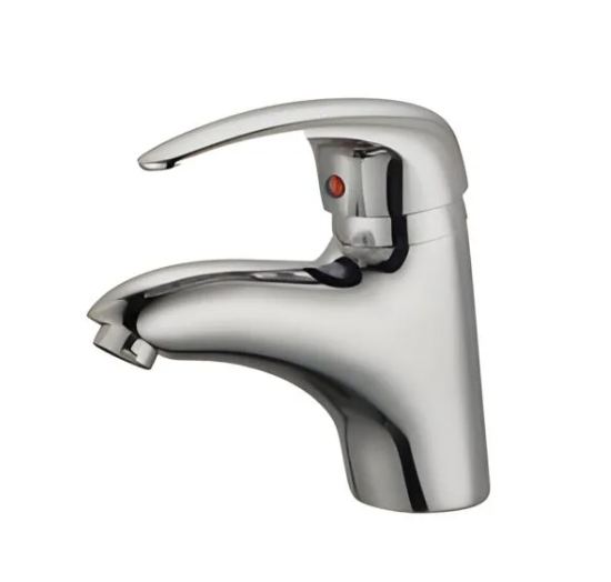Single Handle Bathroom Basin Mixer Tap – Chrome Finish