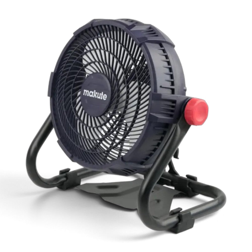 Makute Cordless Lithium Fan 20V — CLF121-12, 11.5H Runtime, Works With & Without Battery (1 Year Warranty)