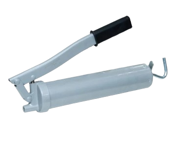 Huntar MS 53403 Grease Gun showcasing its durable construction, designed for efficient lubrication and optimal machine performance.