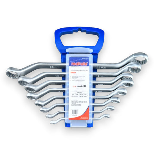 Makute Spanner Set 8PCS Double Ring