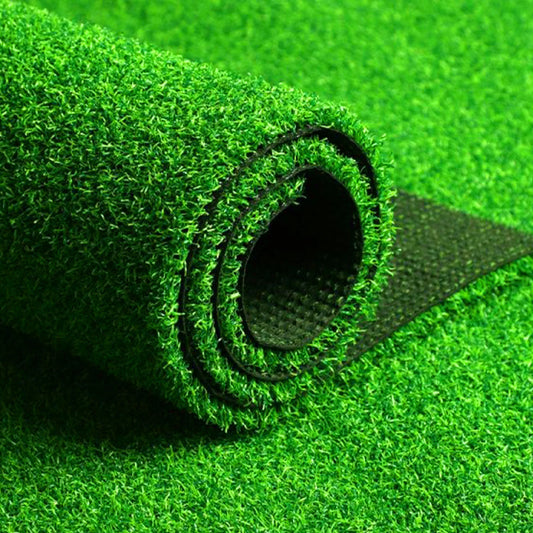 Artificial Grass Roll 30mm (2M x 25M) showcasing a rolled section of lush green artificial turf, ideal for outdoor spaces.