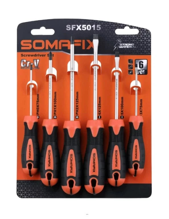 Screw Driver 6pcs SFX5015 Somafix