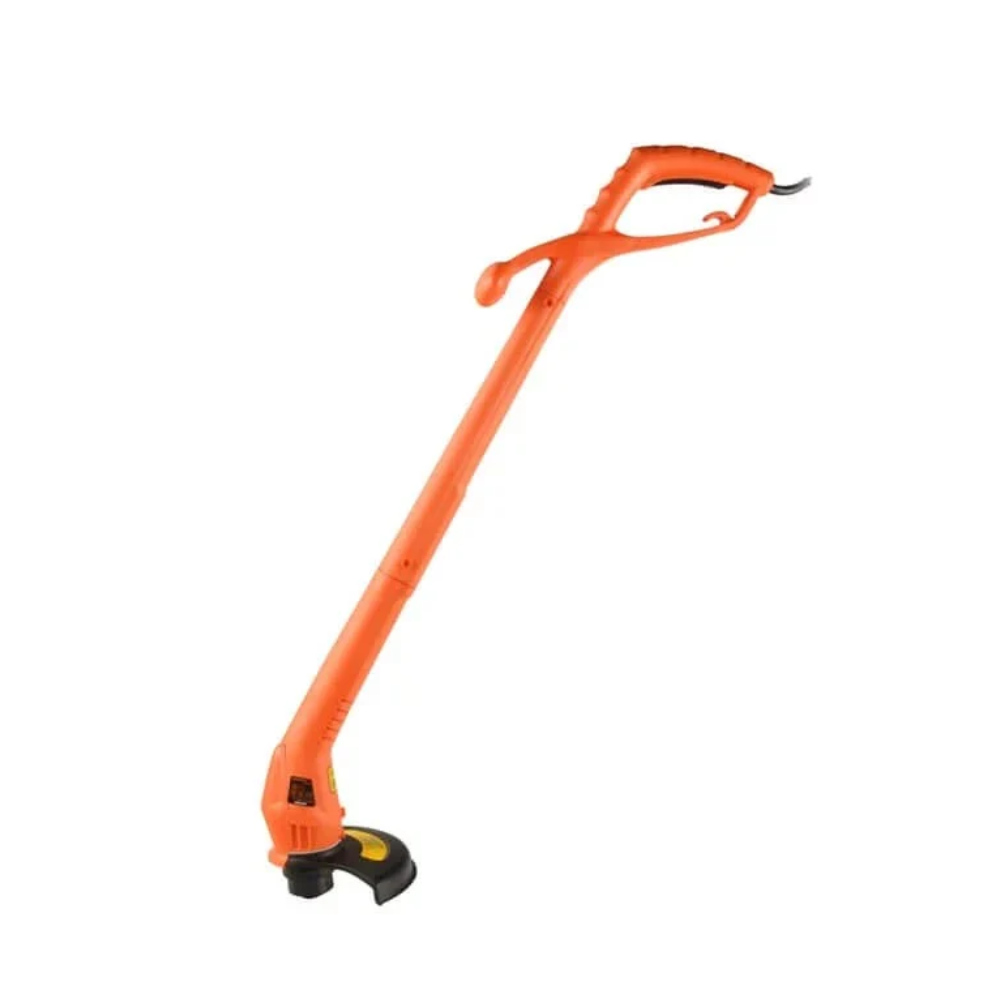Grass Trimmer 250W SFX8470 Somafix showcasing its ergonomic design and vibrant orange color, ideal for efficient lawn maintenance.